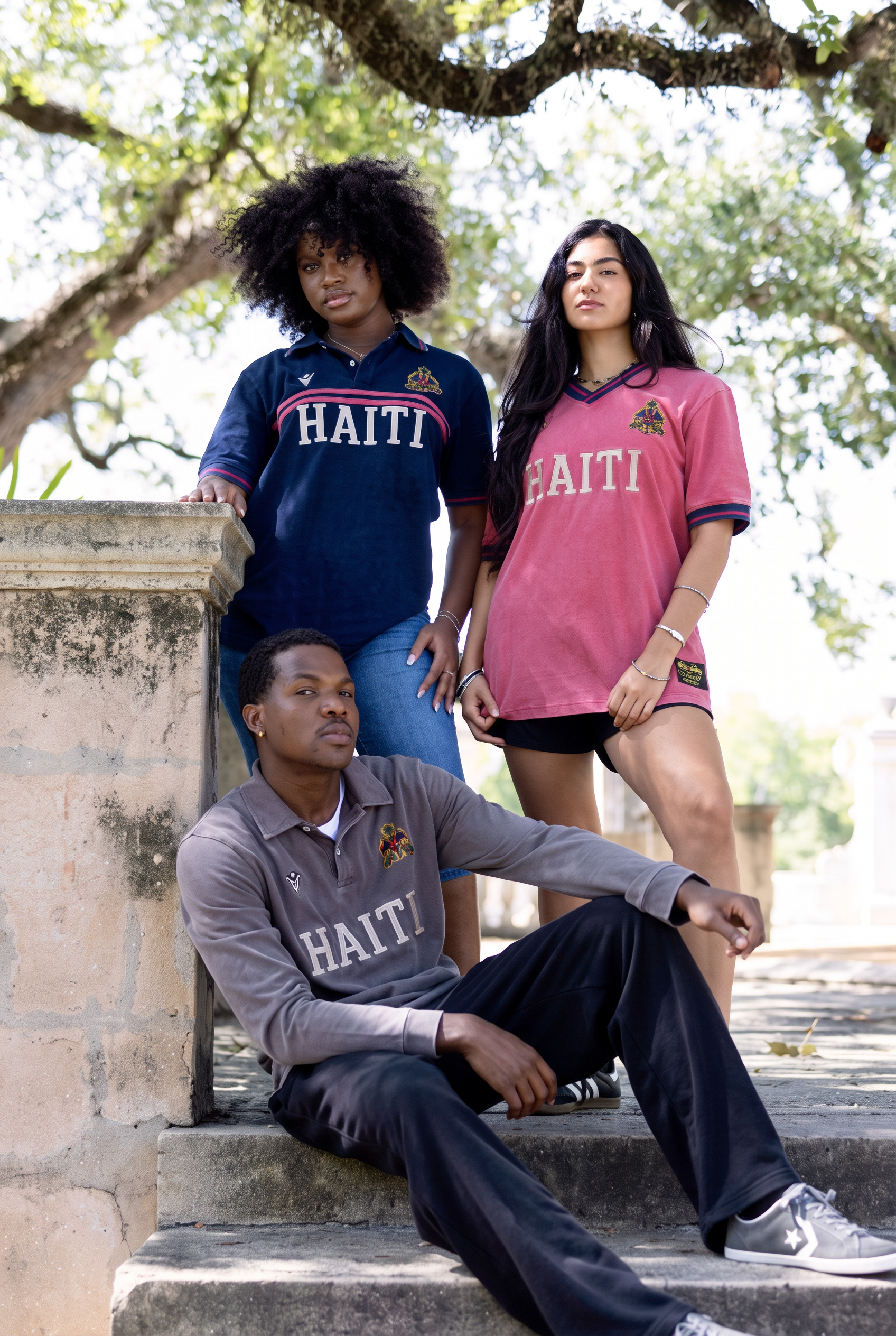 The club together, campaign portrait